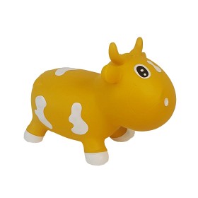 Bild på Kidzz Farm Hoppdjur Kossa (Gul)