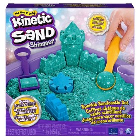 Bild på Kinetic Sand Shimmer Sandslott (Blå)