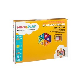 Bild på Kreativ 3D lek med magneter 59-bitar