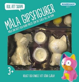 Bild på Kul att skapa Gipsfigurer (Hund och katt)