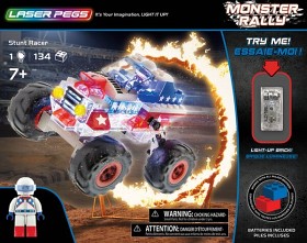 Bild på Laser Pegs Stunt Racer 134 bitar