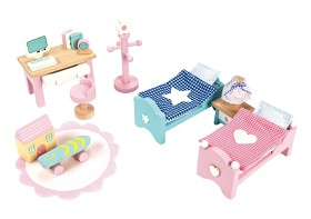 Bild på Le Toy Van - Dockhusmöbler Barnrum Daisylane