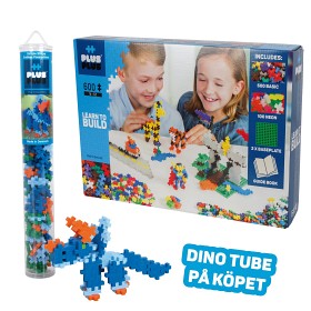 Bild på Plus Plus Learn to build Basic + Dino tub