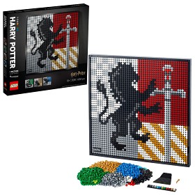 Bild på LEGO Art 31201 Harry Potter Hogwartssköldar