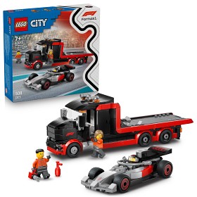 Bild på LEGO City 60493 F1 uppvisningsbil med Audi F1 racerbil