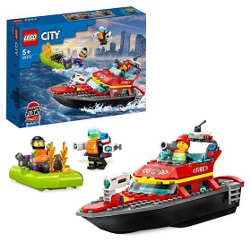 Bild på LEGO City Fire 60373 Brandräddningsbåt