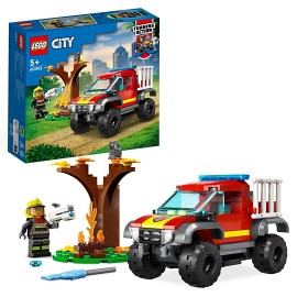 Bild på LEGO City Fire 60393 Räddning med fyrhjulsdriven brandbil