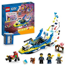 Bild på LEGO City Missions 60355 Uppdrag med sjöpolisen