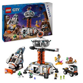 Bild på LEGO City Space 60434 Rymdbas och raketuppskjutningsramp