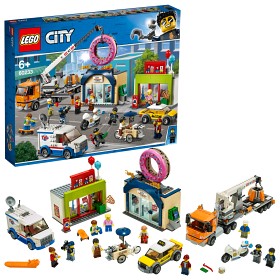 Bild på LEGO City Town 60233 Munkbutiken öppnar