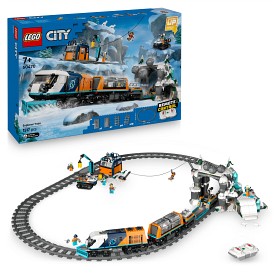 Bild på LEGO City Trains 60470 Polarutforskarnas arktiska expresståg