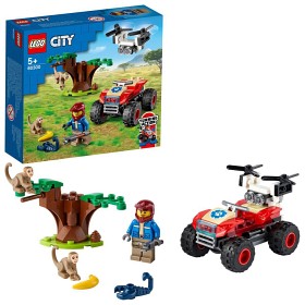 Bild på LEGO City Wildlife 60300 Djurräddningsfyrhjuling