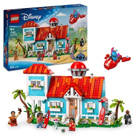 Bild på LEGO Disney Classic 43268 Lilo och Stitch – strandhus