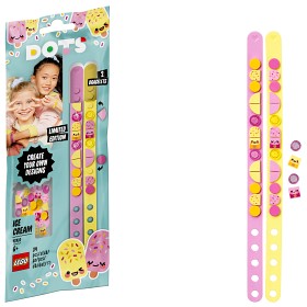 Bild på LEGO DOTS 41910 Glassarmband för bästisar