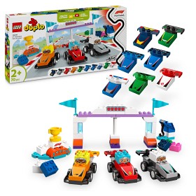 Bild på LEGO DUPLO Town 10445 F1 Team – racerbilar och förare