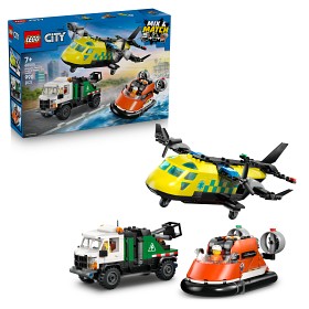 Bild på LEGO City 60505 Flygplan servicebil och svävare