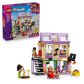 Bild på LEGO Friends 42653 Musikaffär & lägenhet