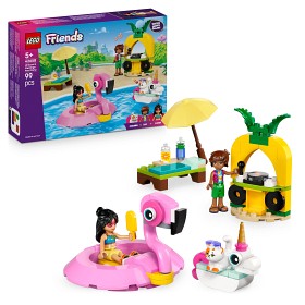 Bild på LEGO Friends 42658 Poolparty med enhörning och flamingo