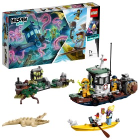 Bild på LEGO Hidden Side 70419 Kvaddad räkbåt