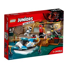 Bild på LEGO Juniors - Zanes ninjabåtjakt 10755