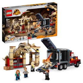 Bild på  LEGO Jurassic World 76948 T-rex & atrociraptor dinosaurieflykt