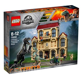 Bild på LEGO Jurassic World Indoraptor och attacken mot Lockwood Estate 75930