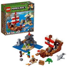 Bild på LEGO Minecraft 21152 Piratskeppsäventyr