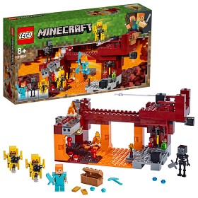 Bild på LEGO Minecraft 21154 Den flammande bron