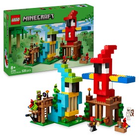 Bild på LEGO Minecraft 21282 Papegojhusen