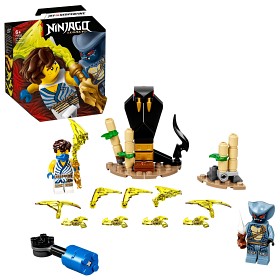 Bild på LEGO Ninjago 71732 Episkt stridsset Jay mot Serpentine