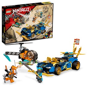 Bild på LEGO Ninjago 71776 Jay och Nyas racerbil EVO