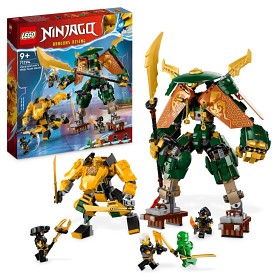 Bild på LEGO Ninjago 71794 Lloyds och Arins ninjarobotar