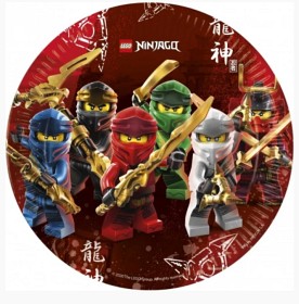 Bild på LEGO Ninjago Papperstallrikar (8-pack)