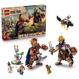Bild på LEGO ONE PIECE 75644 Dorry mot Brogy – jättarna i Little GardenDorry mot Brogy – jättarna i Little Garden