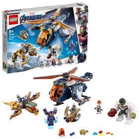 Bild på LEGO Super Heroes 76144 Avengers Hulks helikopterräddning