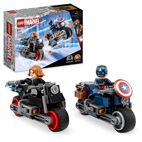 Bild på LEGO Super Heroes 76260 Marvel Black Widows & Captain Americas motorcyklar