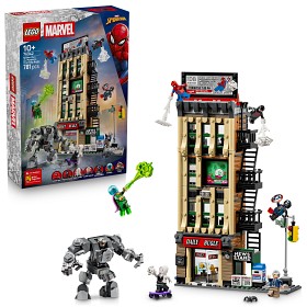 Bild på LEGO Super Heroes 76342 Spiderman mot Mysterio Daily Bugle