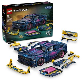 Bild på LEGO Specialdesignad Ford Mustang GT bil