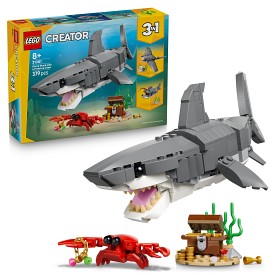 Bild på LEGO Creator 31381 Vildsint haj med skattkista