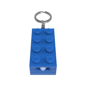Bild på LEGO Legokloss Nyckelring Lampa (Blå)