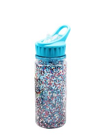 Bild på Leklyckan Vattenflaska Glitter (Turkos)