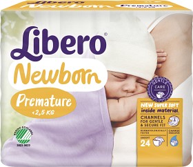 Bild på Libero Blöjor Prematur -2,5 kg