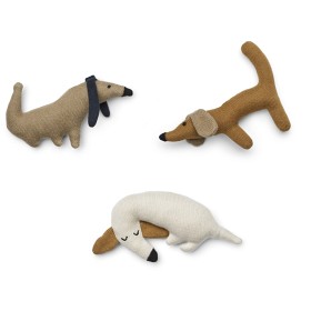 Bild på Liewood Carson Skallra 3-pack Dog (Multi)