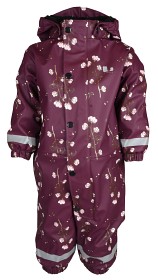 Bild på Lindberg Nordskog Baby Regnoverall Fleece (Plum)