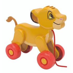 Bild på Disney Lejonkungen Simba dragleksak