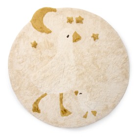 Bild på Little Dutch Barnrumsmatta Little Goose (Beige)