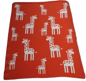 Bild på Little Lizzy Organic Babyfilt (Giraff)