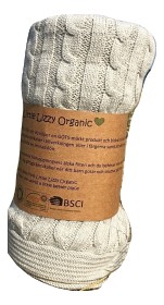 Bild på Little Lizzy Organic Dream Babyfilt (Grå)