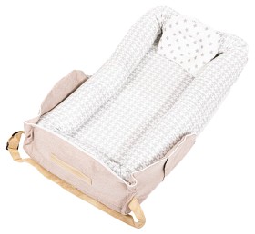 Bild på Little Louie Clara Travel Nest (Beige)