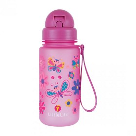 Bild på Littlelife Vattenflaska 400ml (Fjäril)
